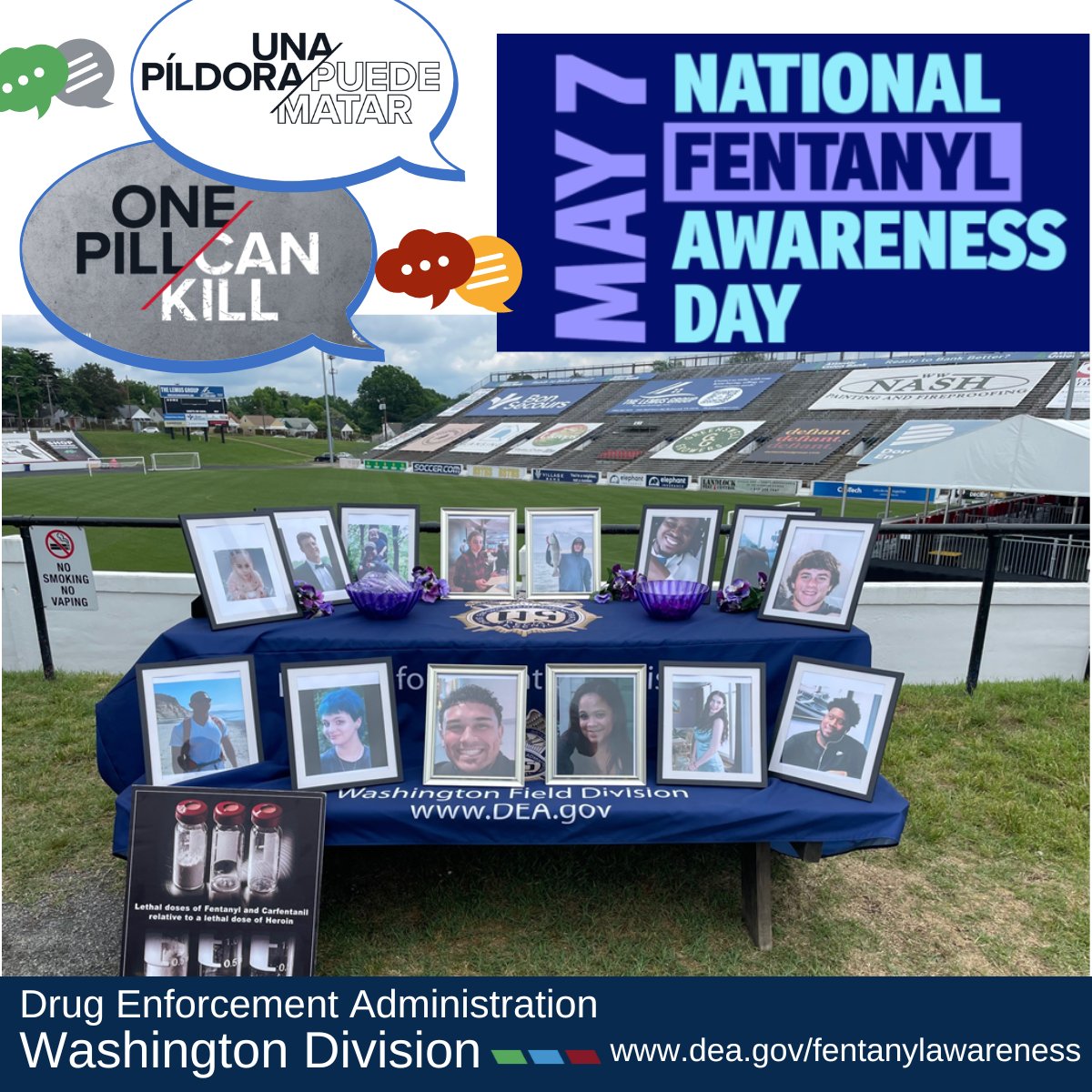#NationalFentanylAwarenessDay. Today, we remember and honor the lives of those Americans lost to #Fentanyl Poisoning. Joining @VaDeptofHealth in their efforts to educate public schools athletic directors and coaches. Together spreading the word: #OnePillcanKill.