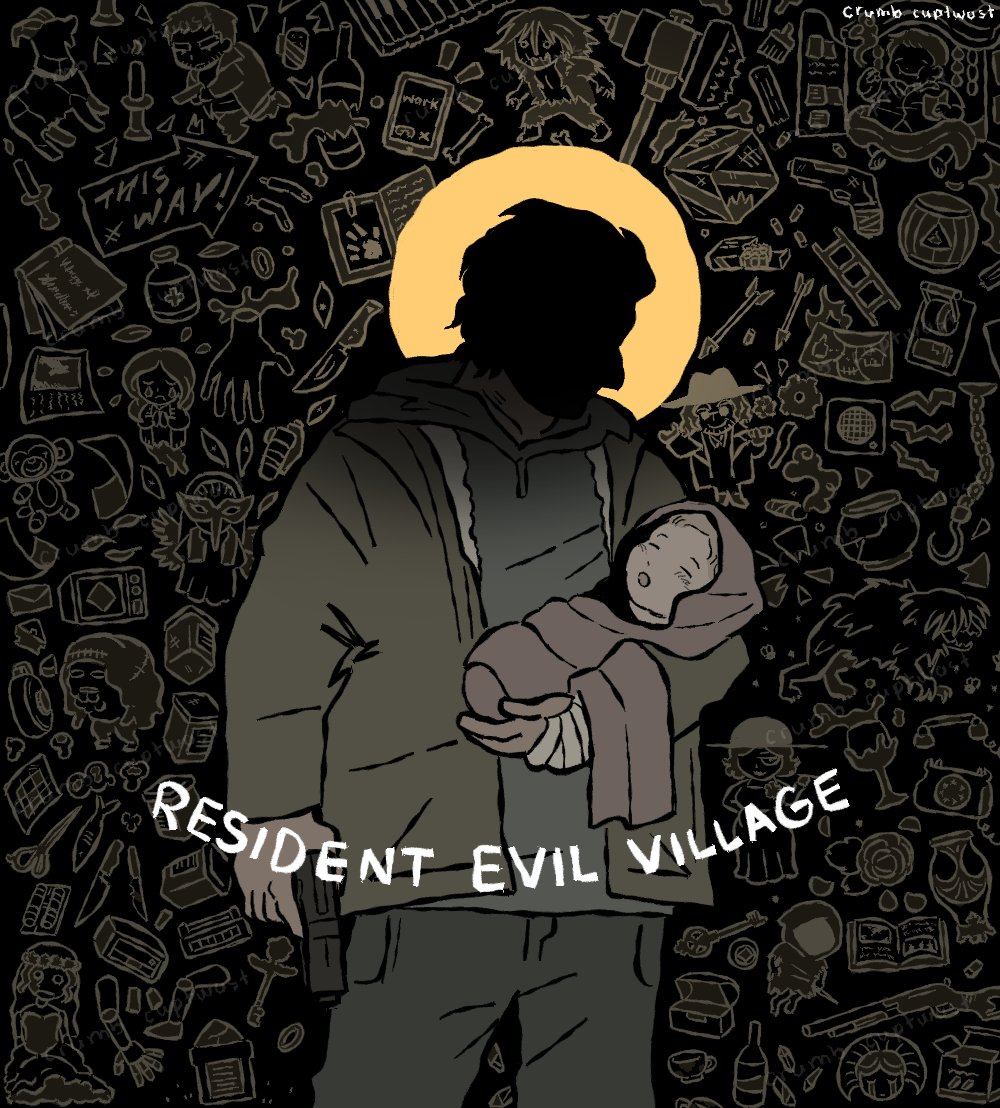 happy 3rd anniversary to resident evil village! #ethanwinters #ResidentEvilVillage #RESIDENTEVIL8 #REBHFun