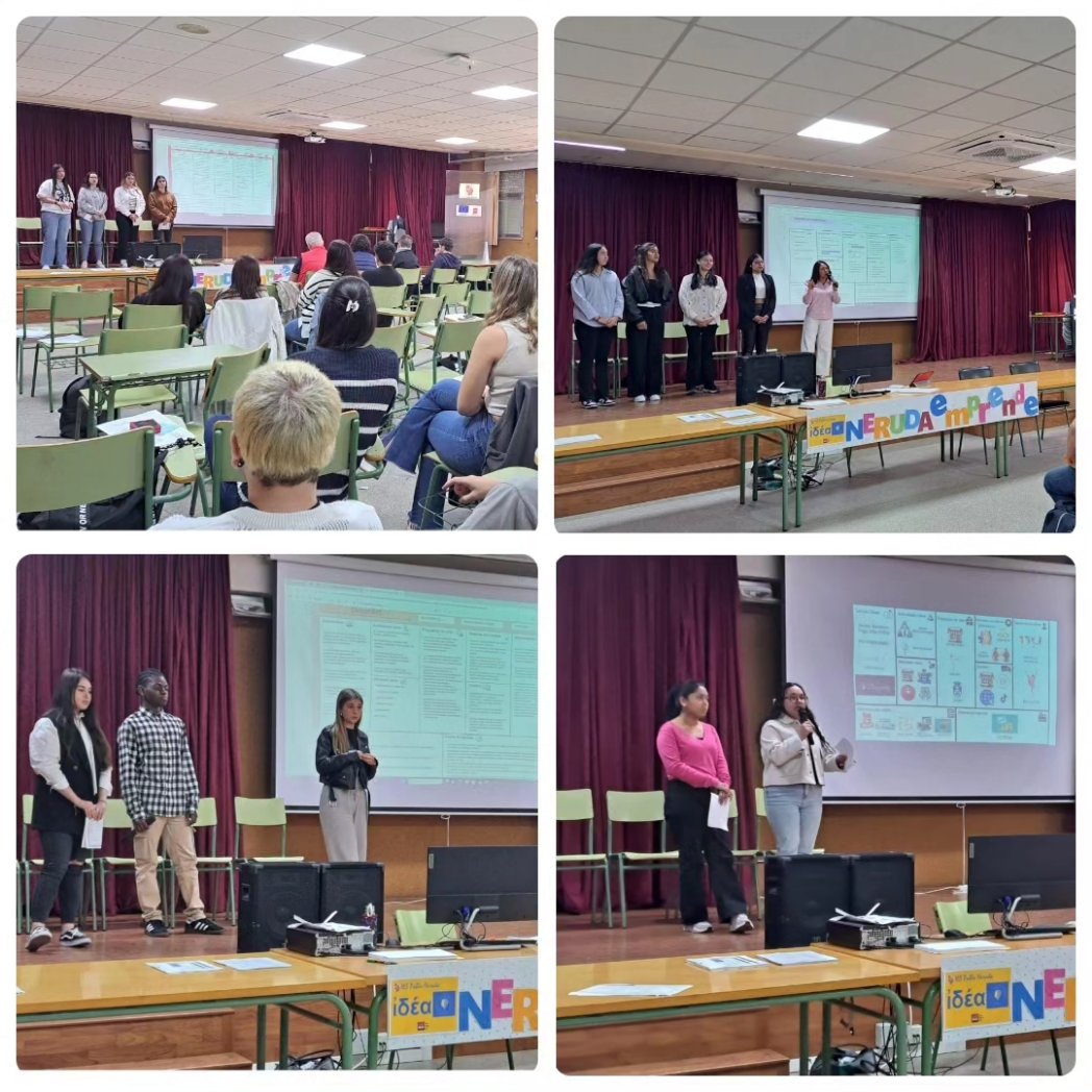 Hoy se ha celebrado la I Edición NERUDA Skills 2024.
Los ganadores cursan 1° de GS de Gestión de Ventas y Espacios Comerciales. Proyecto ESENCIA Balonmano. 
Gracias a todos por vuestra participación y Enhorabuena a los ganadores. 
Calentando motores para  Madrid Skills 24/25