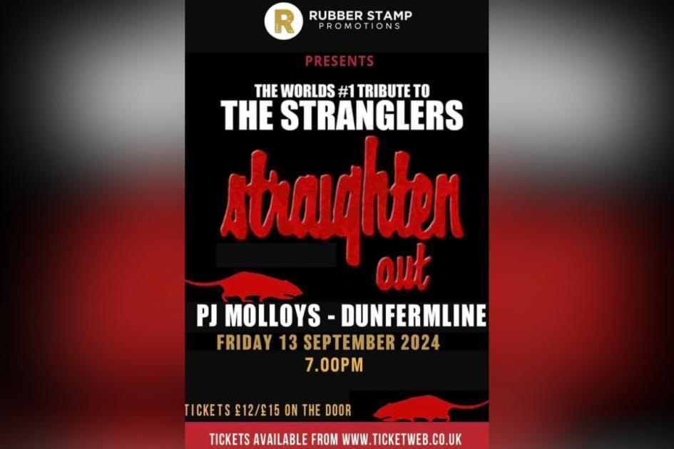 THE World's new one tribute to The Stranglers, Straighten Out, are to return to Dunfermline later this year. dlvr.it/T6YXhL 🔗 Link below