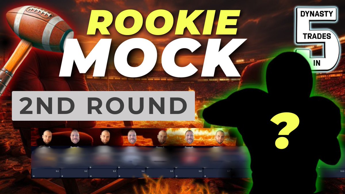🚨NEW EPISODE!🚨 The 2ND ROUND of the Manic & Chill 2024 Rookie Mock! Enjoy, and happy drafting. 🔨 😤 youtu.be/mlpPd9oaekY @ShaneIsTheWorst @CharlesChillFFB @DPandemic_Clay @DestinationDevy @MyFantasyLeague