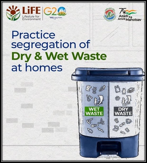Embracing Eco-Friendly Living Segregation of waste helps reduce the burden on landfills and minimizes the release of harmful gases into the atmosphere.  #MissionLiFE #ChooseLiFE
@wc_railway
@drmjabalpur