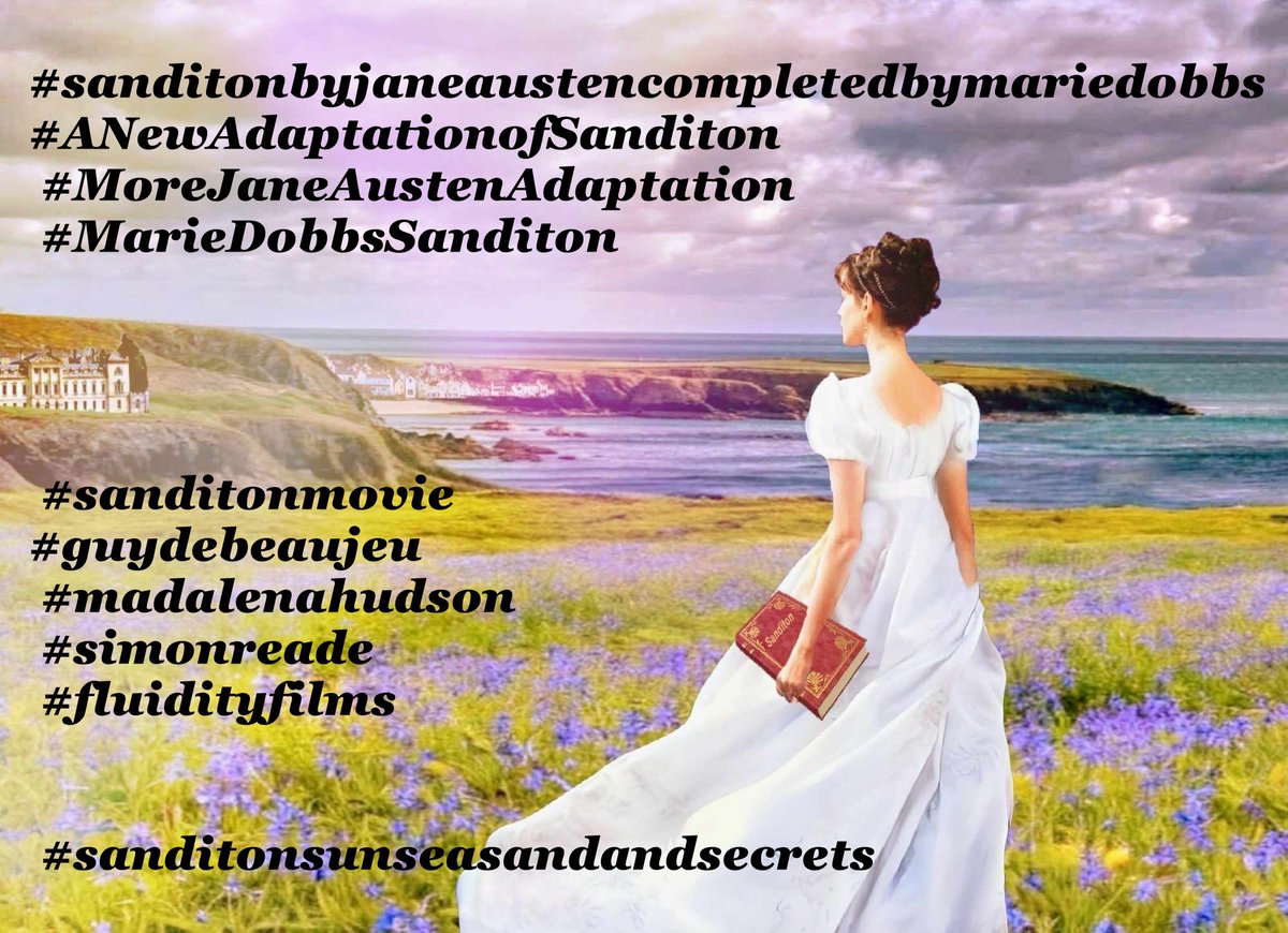 I hope to see a new #sanditonbyjaneaustencompletedbymariedobbs #ANewAdaptationofSanditon #MoreJaneAustenAdaptation #MarieDobbsSanditon #sanditonmovie #guydebeaujeu #madalenahudson #simonreade #fluidityfilms #sanditonsunseasandandsecrets .