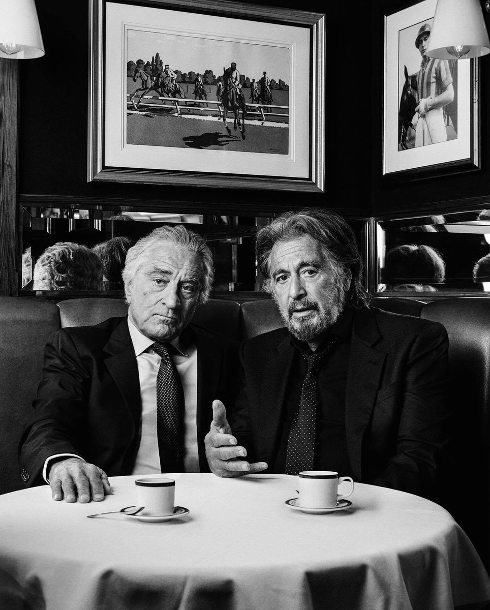bestofpacino's tweet photo. Al Pacino &amp; Robert De Niro https://t.co/xlj3Wjtg6r