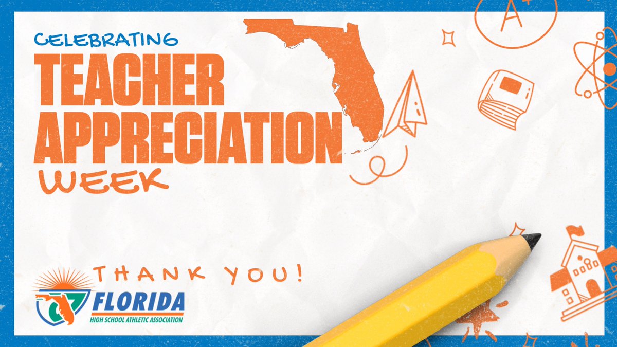 🍎✨ To all the incredible educators shaping minds and futures every day, thank you! 📚 Your dedication, passion, and hard work make a difference in countless lives. Happy Teacher's Appreciation Week! #ThankATeacher #FHSAA #EducationMatters
