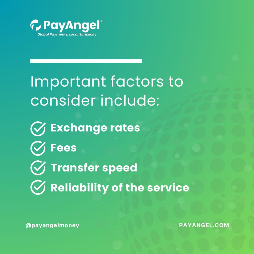 PayAngelMoney's tweet photo. Choose the right money transfer service for you 💸🌐
#PayAngel #SendMoreThanMoney #SmartTransfers #SecureRemittance #FinancialFreedom https://t.co/bBYiaF2zUv