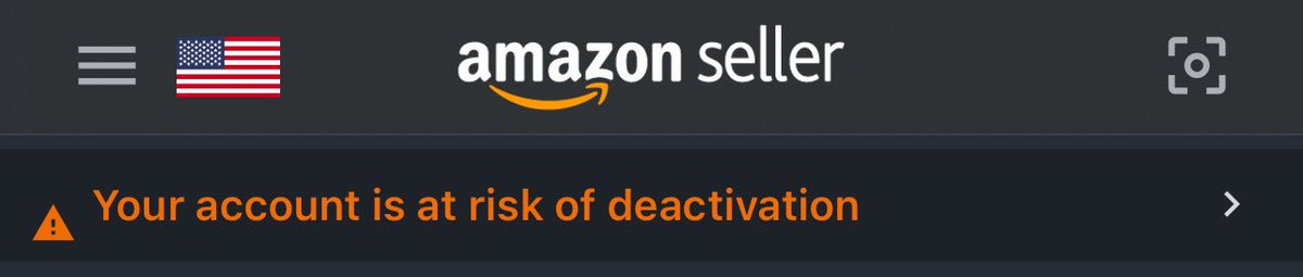 Amazon really be out here giving people
heart attacks. 

Just had to re-certify my business info but still 😂