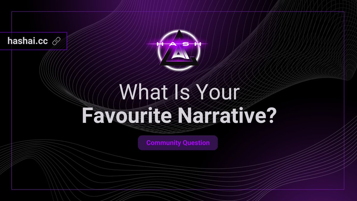 What's Your Favourite Crypto Narrative?  🤔 

💬 Topic of Discussion:

Which narrative excites you most?

As we look forward to the new cycle, several compelling narratives are shaping the landscape and influencing investment trends. From #DePIN, to #RWA, #GameFi and many more…