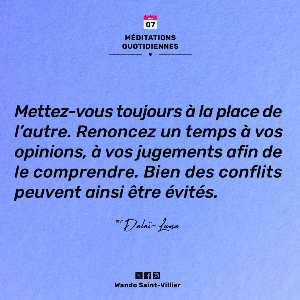 #MéditationsQuotidiennes | 7 Mai 2024 | #Sagesse #BonAprèsmidi !