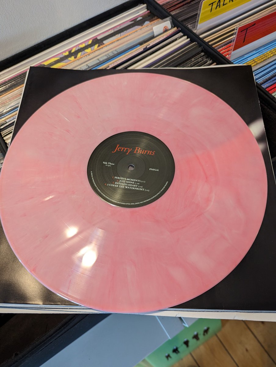 Returned from Seabass with 2 of these beauties. You can buy them in our store - only 2 ever! Split white and pink marble Jerry Burns LP shop.lastnightfromglasgow.com/products/jerry…