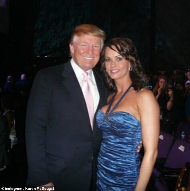 Look at this picture of Donald Trump and Melania and how happy they are! They have the perfect marriage! Why would he cheat on her with a pornstar? We believe him? Don’t we? 🤔