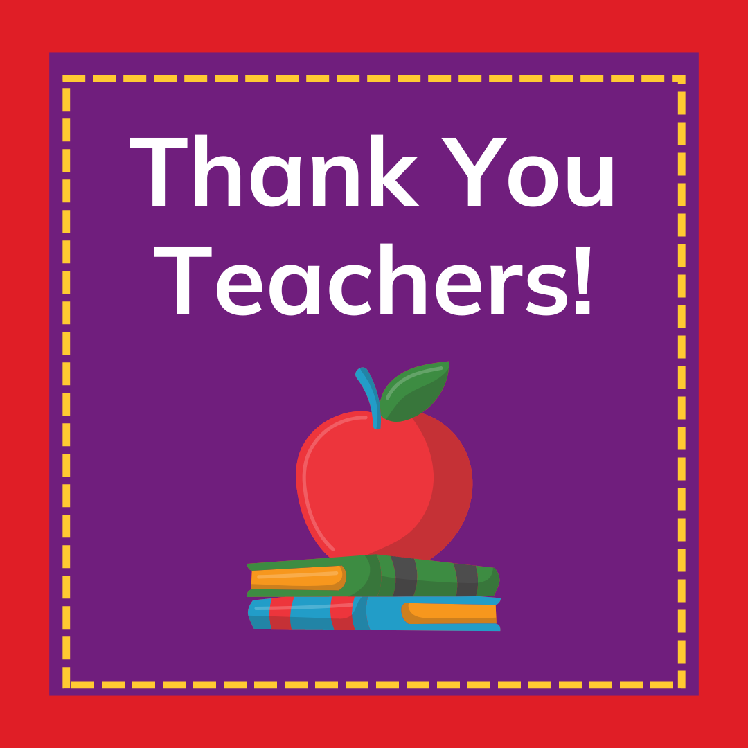 It's Teacher Appreciation Day! From all of us here at Teach Democracy, we extend a heartfelt 'thank you' to all our amazing educators. Your passion and dedication to your students inspires us every day. Thank you for making our work possible!