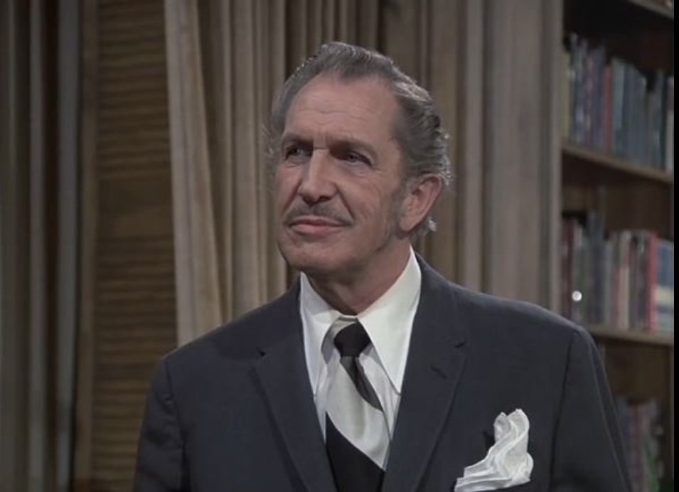 Put on a random episode of Columbo and it's only VINCENT PRICE IN IT.