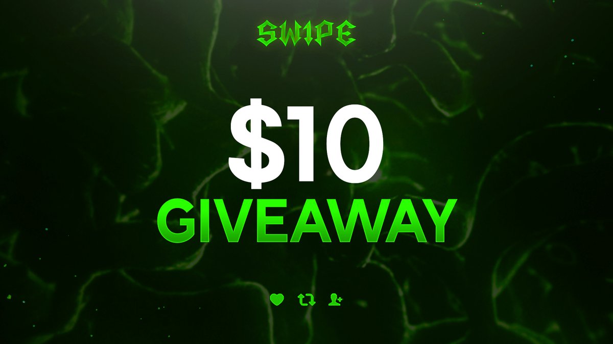 🎁$10 Giveaway!🎁

🔥TO ENTER:

✅Follow me @sw1peCS
✅Like + Sub youtu.be/Kg2poMKCOYk (show proof)
☑Optional: Leave a comment

🎉Join a 50$ giveaway on Hellcase to get a free skin!
hellcase.com/en/giveaways/5…

⏰Ends in 7 days! 
#CS2Giveaway #CS2Giveaways #CS2