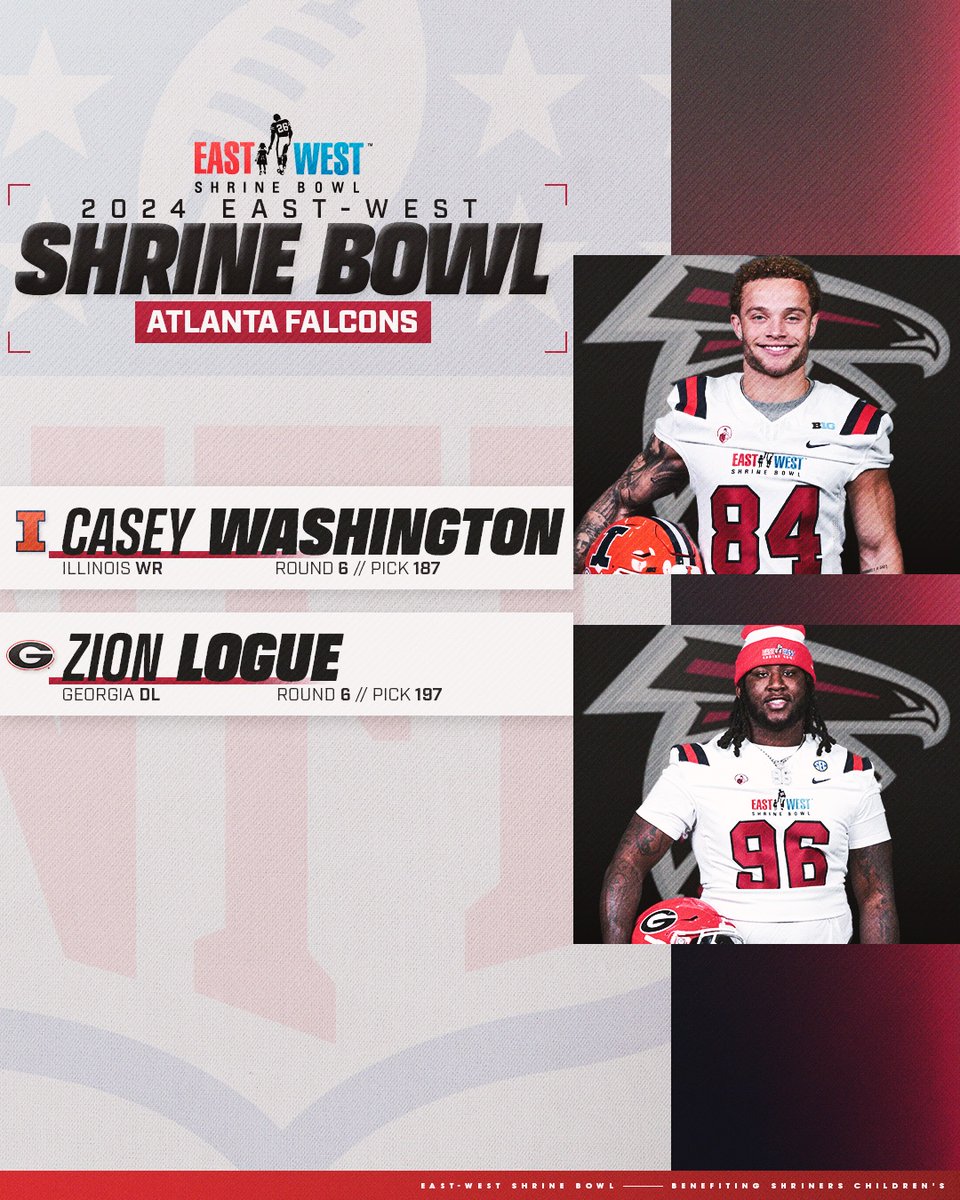 From the #ShrineBowl to the ATL! 💫 Casey Washinton (@cwash82) 💫 Zion Logue (@tharealzbo0) #ShrineBowlWHOSNEXT | #RiseUp