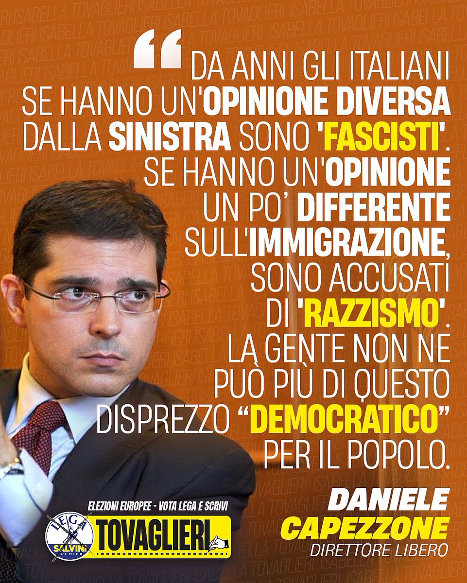 'Libertà, libertà, libertà'... se poi non la pensi come loro sei automaticamente un criminale. Bravo Daniele Capezzone che rimette i cosiddetti 'democratici' al loro posto.