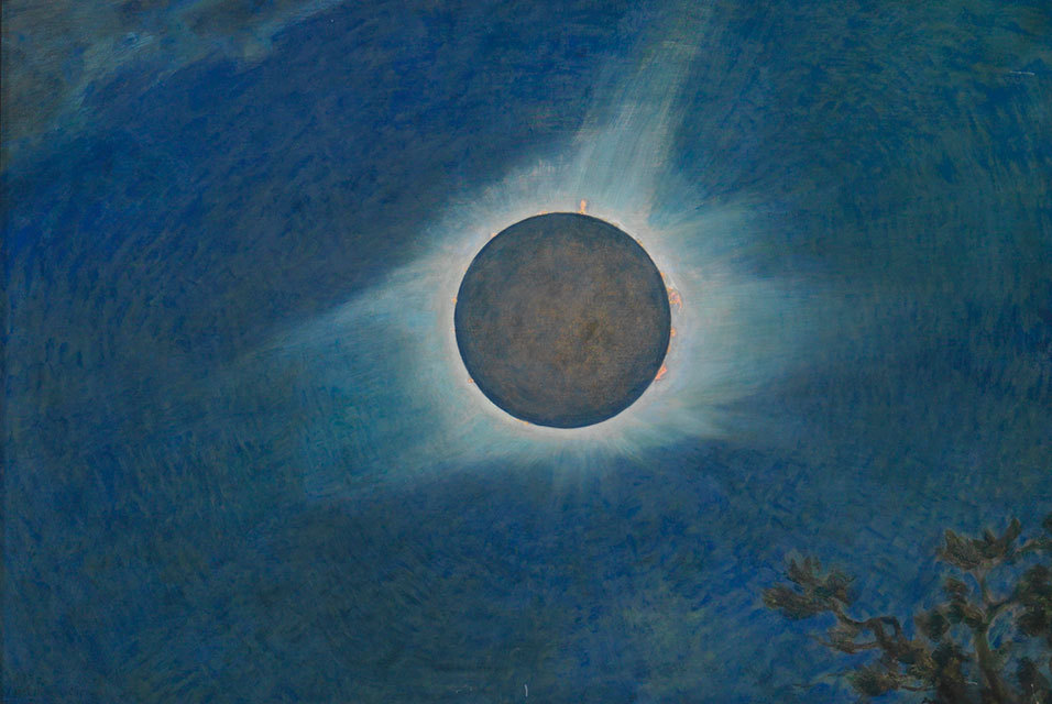Solar Eclipse, Howard Russell Butler, 1925
