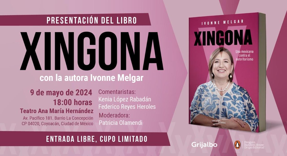 No se la pueden perder!!! ⁦@ivonnemelgar⁩ nos presenta un texto agradable y lleno de enseñanzas y seguro los comentarios de ⁦@kenialopezr⁩ y FedericoReyes Heroles serán espectaculares.