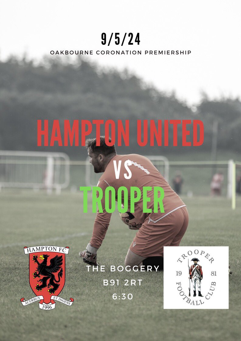 Midweek action for the dragons as again we welcome the national champs to the boggery but this time for league action 🐉 Your support is appreciated ❤️ #UTD @TrooperFC_