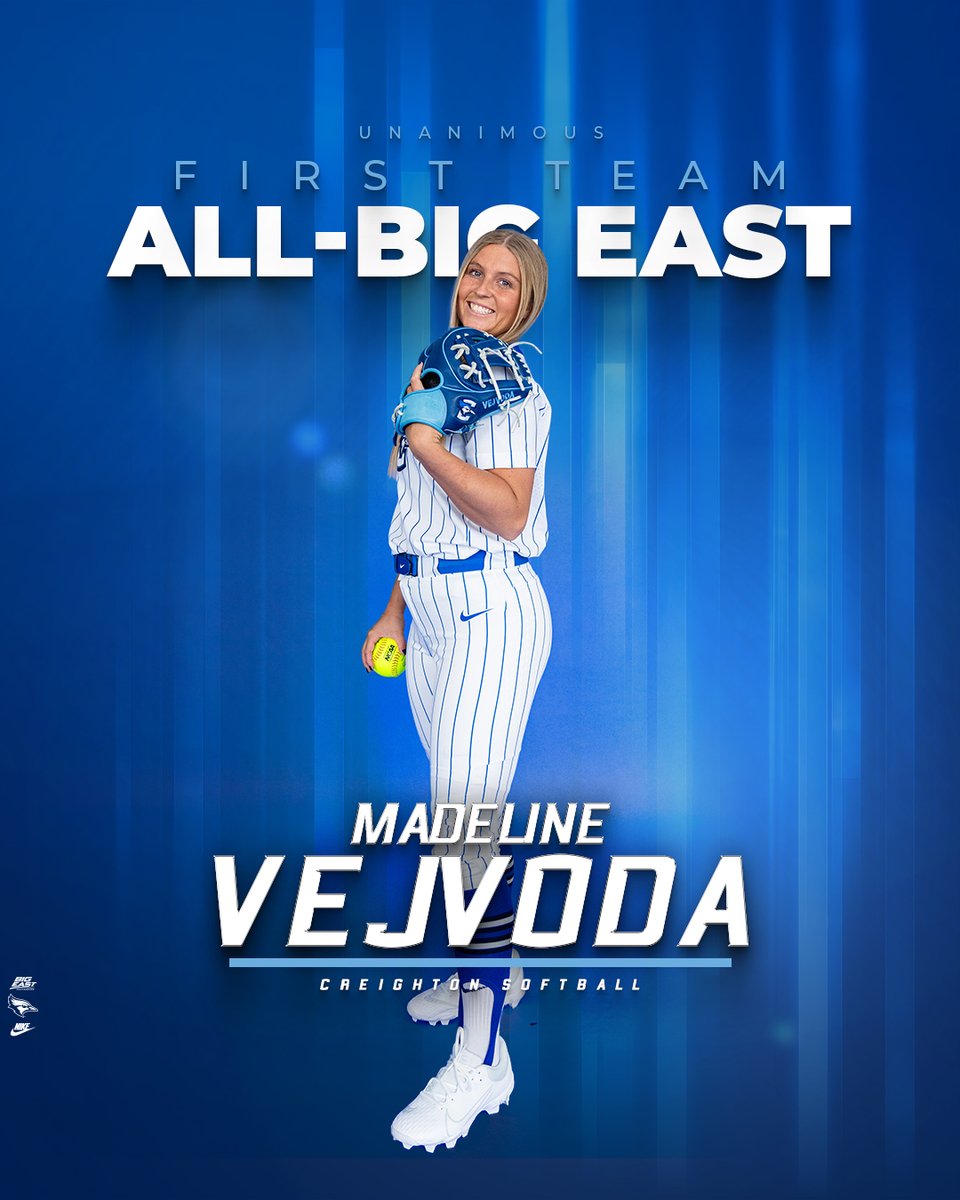 𝐀𝐋𝐋-𝐁𝐈𝐆 𝐄𝐀𝐒𝐓 𝐅𝐈𝐑𝐒𝐓 𝐓𝐄𝐀𝐌

Congratulations to Madeline Vejvoda on All <a href="/BIGEAST/">BIG EAST Conference</a> First Team honors!

📰 tinyurl.com/yc9b3fup

#GoJays | <a href="/madelinevejvoda/">madeline</a>