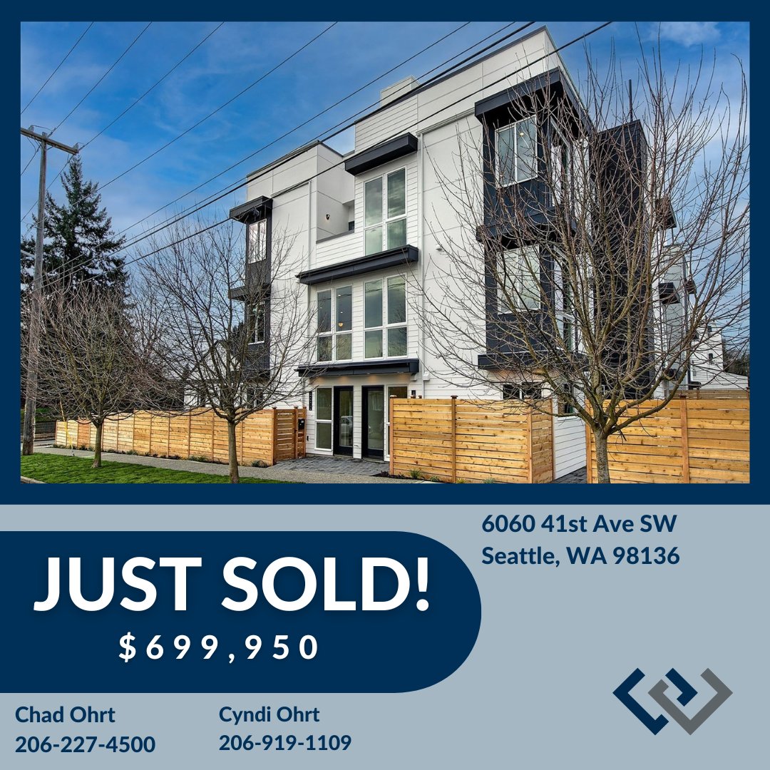 Just closed in West Seattle by Chad & Cyndi Ohrt!
Congratulations🍾🎉 to all! Nice work!
bit.ly/3Tn84LM
#allinforyou #justclosed #windermereburien #windermererealestate #windermere  #justsold #washingtonrealestate #sold #westseattlewa #westseattlewarealestate