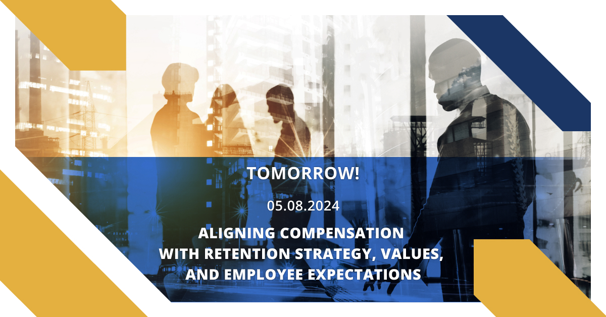 🌟 Our "Aligning Compensation with Retention Strategy, Values, &amp; Employee Expectations" panel is tomorrow! Join to explore incentives engaging your workforce and reinforcing values.

Secure your spot ➡️ hubs.li/Q02vlD2_0

#Benefits #TotalRewards #CompPlanning #Retention