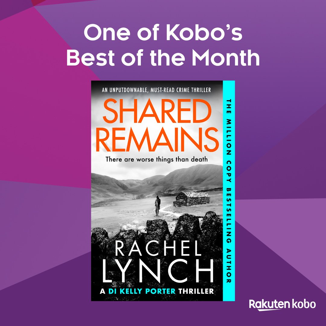 Super excited that @kobo Canada have selected @r_lynchcrime's #SharedRemains as one of their best books of the month!📚 🕵️ A clever, complex #crimethriller that will keep you guessing right up until the end👉 kobo.com/ca/en/p/books-…