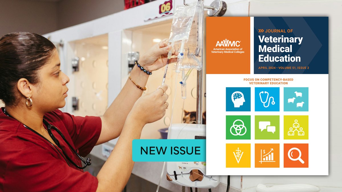 Journal of Veterinary Medical Education (JVME) tweet media