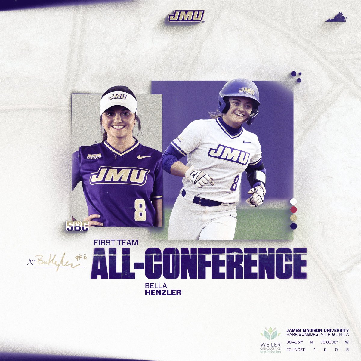 Reed Butler, Payton List, and Bella Henzler have all been named First Team All-Sun Belt! 

Congratulations on a great season thus far. Not done yet!

#GoDukes