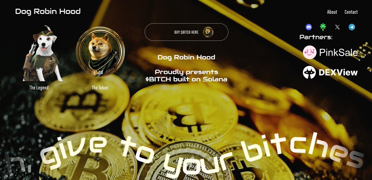 🔥We'd like to extend a warm welcome to the Dog Robin Hood team from all of us here at #Pinksale. 👌At Pinksale we focus on supporting projects for continued growth post launch, success is inevitable. 🚀 Check them out below: pinksale.finance/solana/launchp… #SOL #BNB #BTC