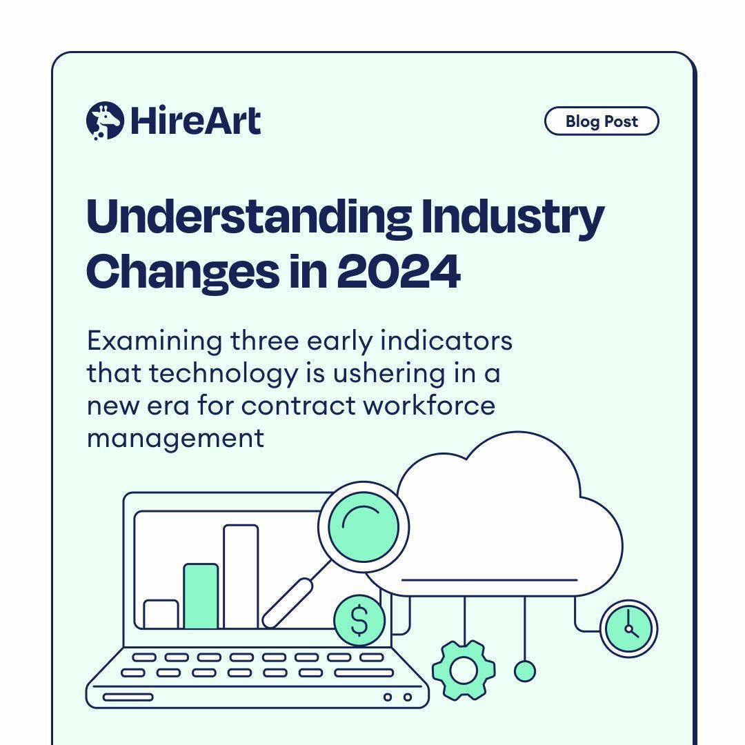 Technology continues to improve and reshape the way our industry operates. We summarize a few examples we’ve observed in our latest blog post: buff.ly/3JNPSXB 

#extendedworkforce #contingentlabor #contingentworkforce #staffing #talentacquisition #procurement