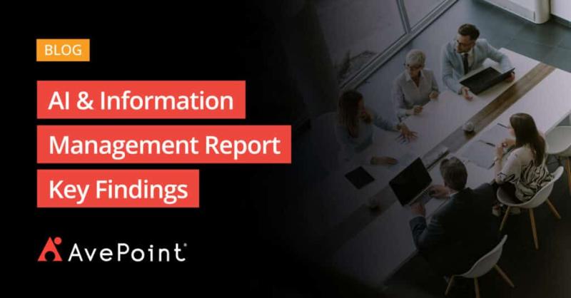 Our insights from our inaugural AI and Information Management Report reveal data problems that stall success. Learn why optimizing your data management strategy is critical 👉 avpt.co/AI-report-key-… #AVPT #InformationManagement #ArtificialIntelligence #AI