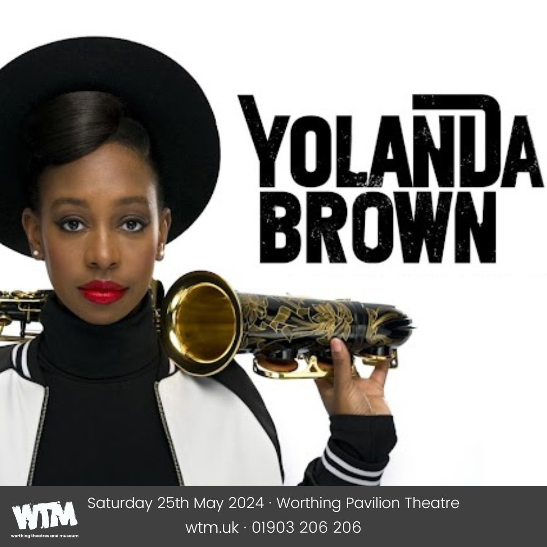 Double MOBO Award winning artist @yolandabrown brings her delicious fusion of reggae, jazz and soul to 𝗪𝗼𝗿𝘁𝗵𝗶𝗻𝗴! 📅 Sat 25 May 2024 🎟️ Book Now: bit.ly/41Nhe8x #WTM #Worthing #YolanDaBrown #YolanDaBrownMusic #ReggaeJazzSoul #LiveMusicWorthing #WorthingEvents