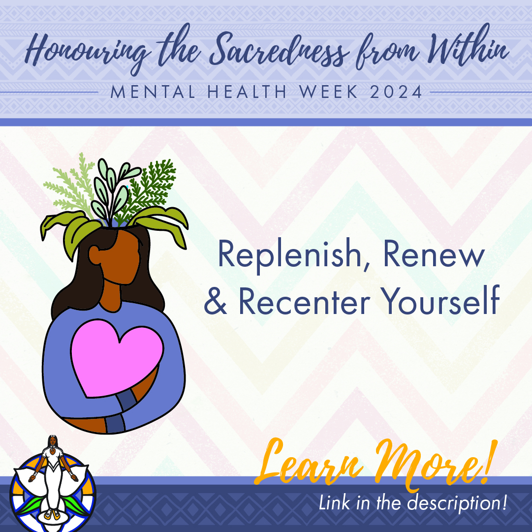 Find moments to pause & embrace the power of replenishment, renewal, & recentering. Take a step back, breathe, and focus on nurturing your mental health. You matter. Learn more, reflect on the teachings, & explore the mindfulness activities at: onwa.ca/post/mentalhea…