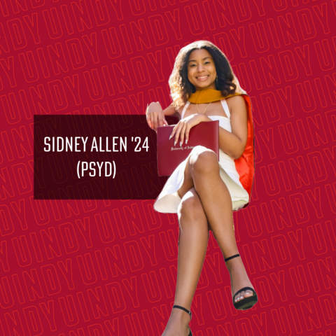 Equipped with her Clinical Psychology Doctorate, Sidney Allen '24 is headed to Washington, D.C., to pursue her goal of dismantling mental health barriers for marginalized communities. Read more about Dr. Allen's post-doctoral plans on #YOUIndy: bit.ly/3UuOVIC. #uindygrad