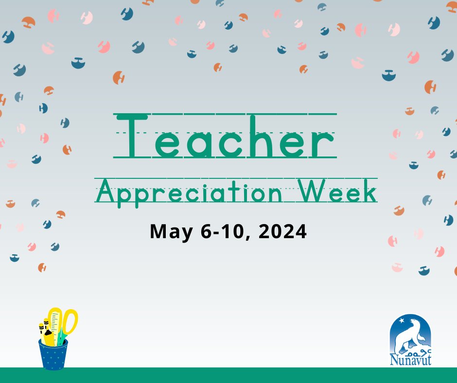 🍎✨ Cheers to our teachers during Appreciation Week! Thanks for educating Nunavummiut youth. Consider teaching & inspire change! ➡️gov.nu.ca/en/education-a… #teacherappreciation #TeachInNunavut
