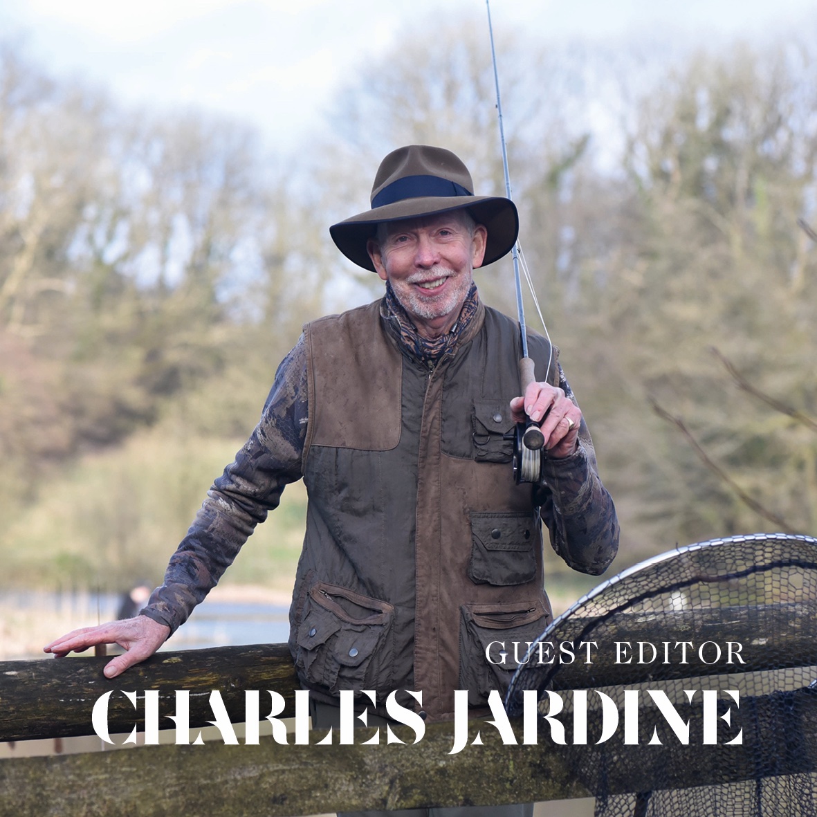 This issue’s guest editor, Charles Jardine, is arguably Britain’s foremost angler. After spending a lifetime in the fishing industry. Read more about his lengthy CV in the latest issue of Fieldsports Journal, out now.