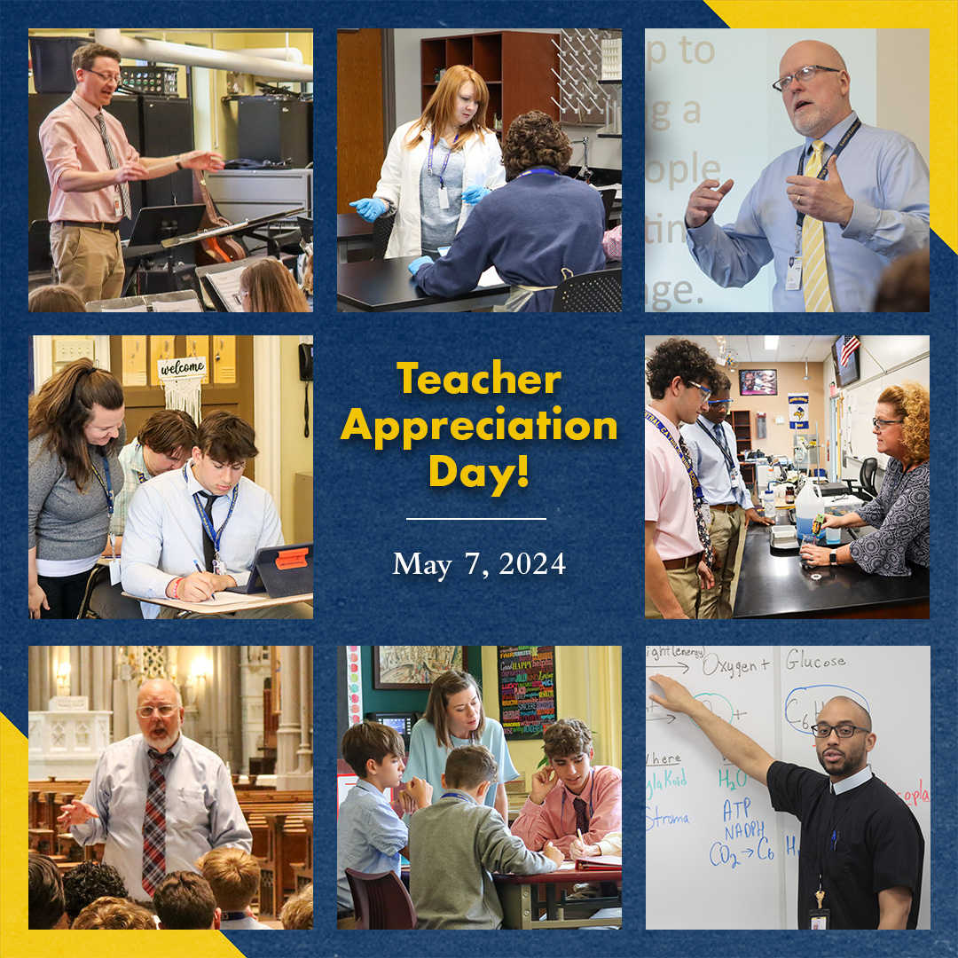 Thank You, Teachers! Today is Teacher Appreciation Day! We thank our dedicated faculty for making a positive impact on our students!