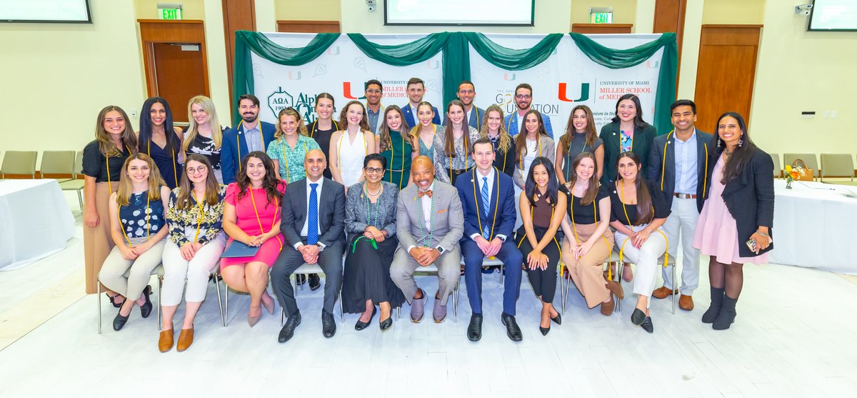 Congratulations to our #MedicalStudents, faculty members, and residents inducted into the @AOA_society and @GoldFdtn! 🎉 Our induction ceremony featured nearly 100 inductees, including our Dean and members in the #Classof2024. Learn more about the event: loom.ly/YN615gc