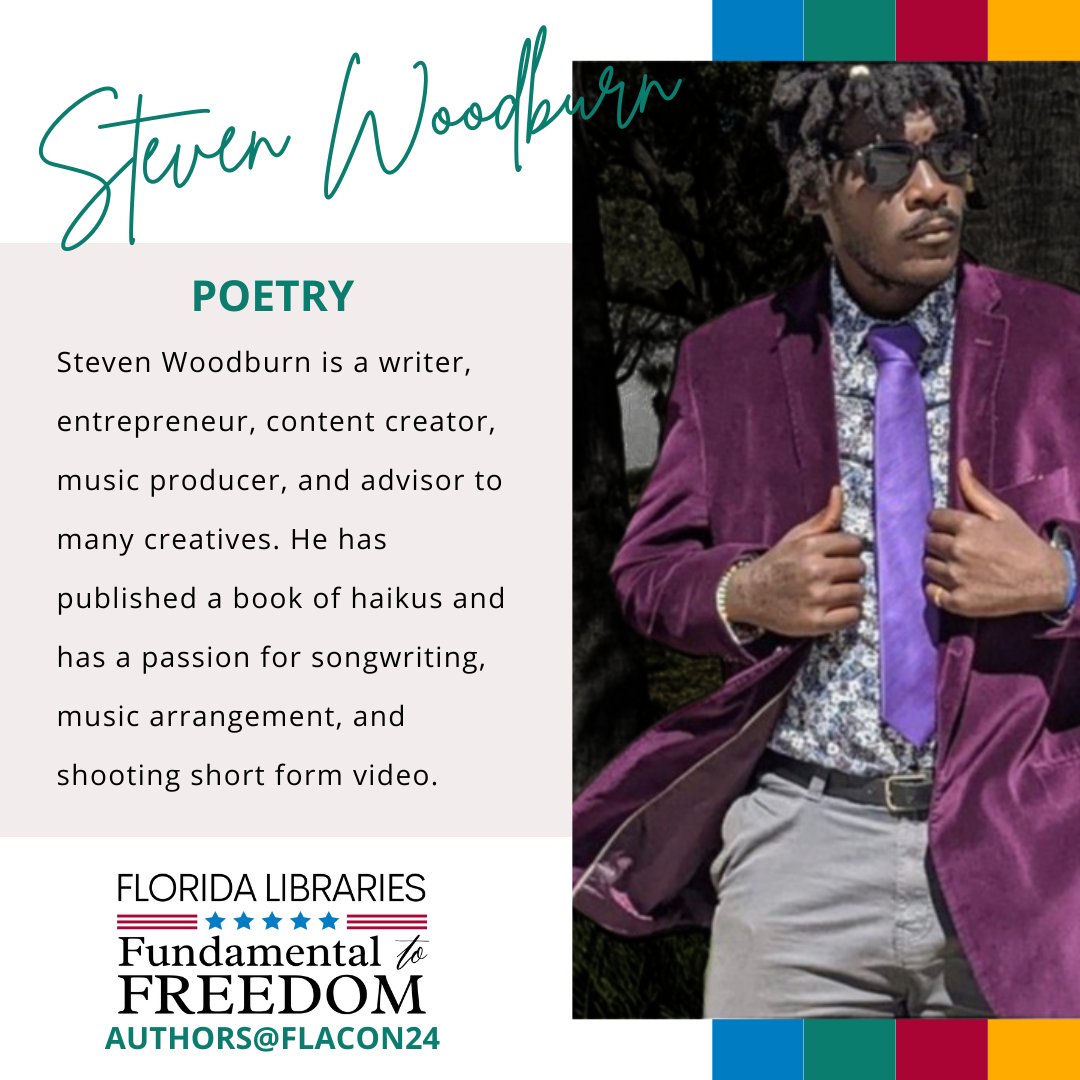 📚 Meet Authors at FLA 📚

We're excited to be hosting so many talented authors at the FLA Conference this year! 🎉✨

#FloridaLibraries #FLACON24 #FreedomToRead