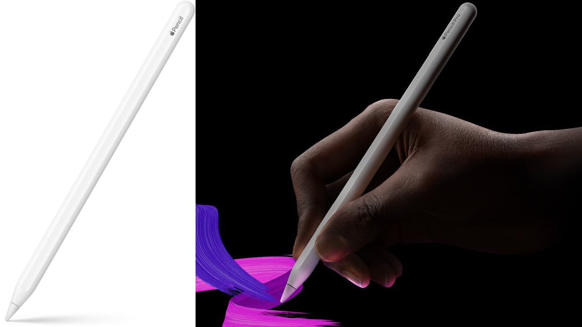 Apple Pencil Pro vs. the Apple Pencil 2nd Generation: A Detailed Features Comparison yankodesign.com/2024/05/07/app…