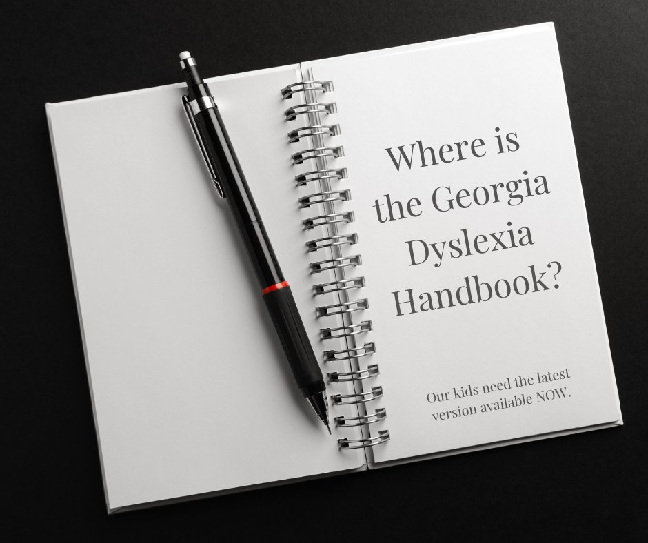 The work of the Georgia Dyslexia Task Force ended April 30, 2023. We're still waiting for @georgiadeptofed to release the update to the 2022 handbook. The schools our kids attend NEED this information well in advance of the screening mandate this August. #gapol #saydyslexia