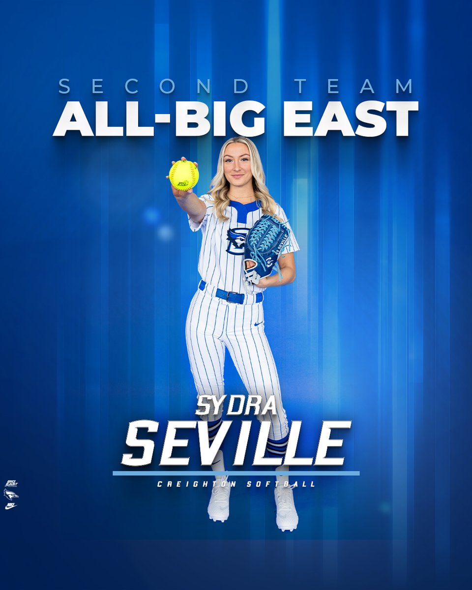 𝐀𝐋𝐋-𝐁𝐈𝐆 𝐄𝐀𝐒𝐓 𝐒𝐄𝐂𝐎𝐍𝐃 𝐓𝐄𝐀𝐌

Congratulations to Sydra Seville on All @BIGEAST Second Team honors!

📰 tinyurl.com/yc9b3fup

#GoJays