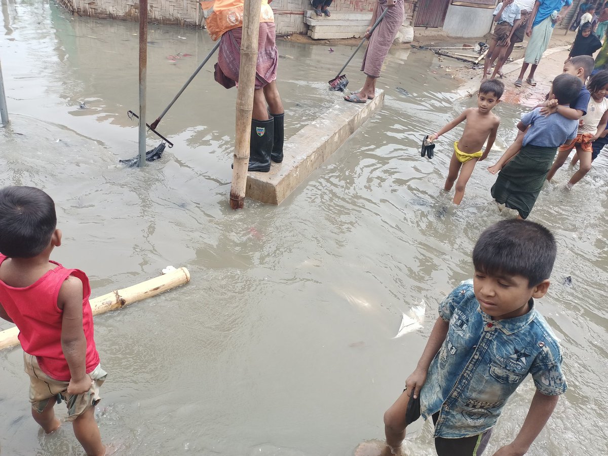 Latest update: Floods have affected Rohingya refugees in Bangladesh. Many shelters have been damaged and flooded, requiring urgent support for emergency relief.
Please donate any amount and share!
Emergency Relief: £25 or £50

Donate at gofund.me/e0bd3d4f