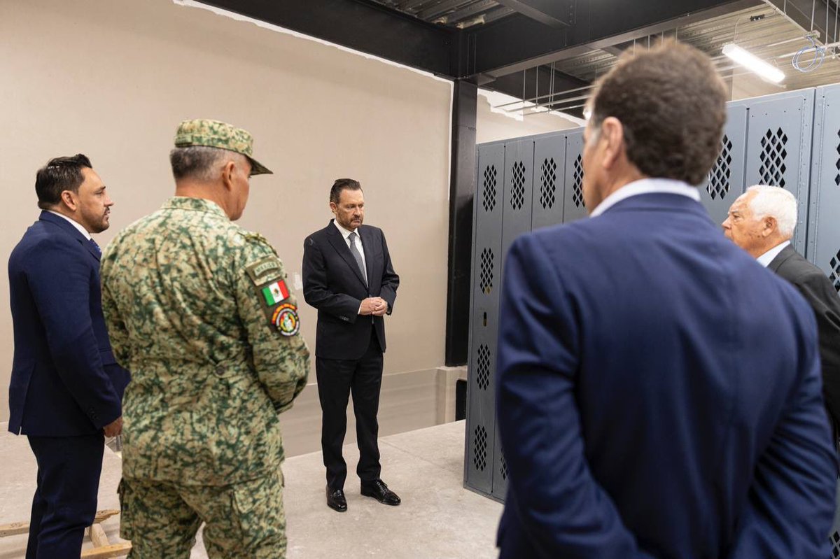 Agradecemos la visita del General Vinicio Perea, Comandante de la Decimoséptima Zona Militar; de Pedro Hernández, Coordinador Estatal de la Guardia Nacional; del Teniente Coronel José Ramón Pereyra, Jefe del Cuarto Batallón Blindado; y del General Harold Rabling, Presidente de la…