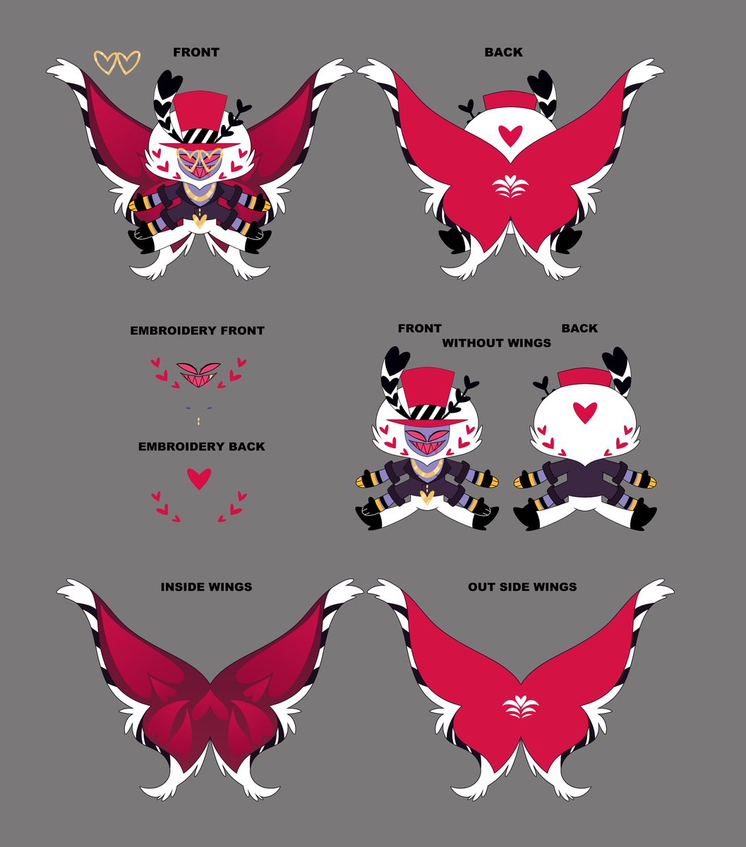 #HazbinHotel #HazbinHotelValentino #Valentino Very tempted to get him made 👀 if there's enough interest I'll order a sample ❤️