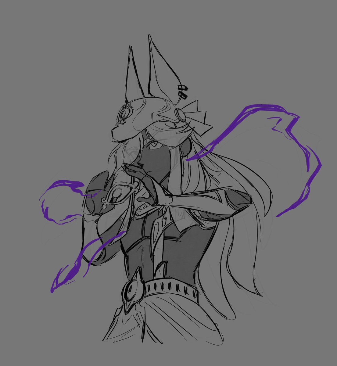 old cyno doodle - probably won’t finish