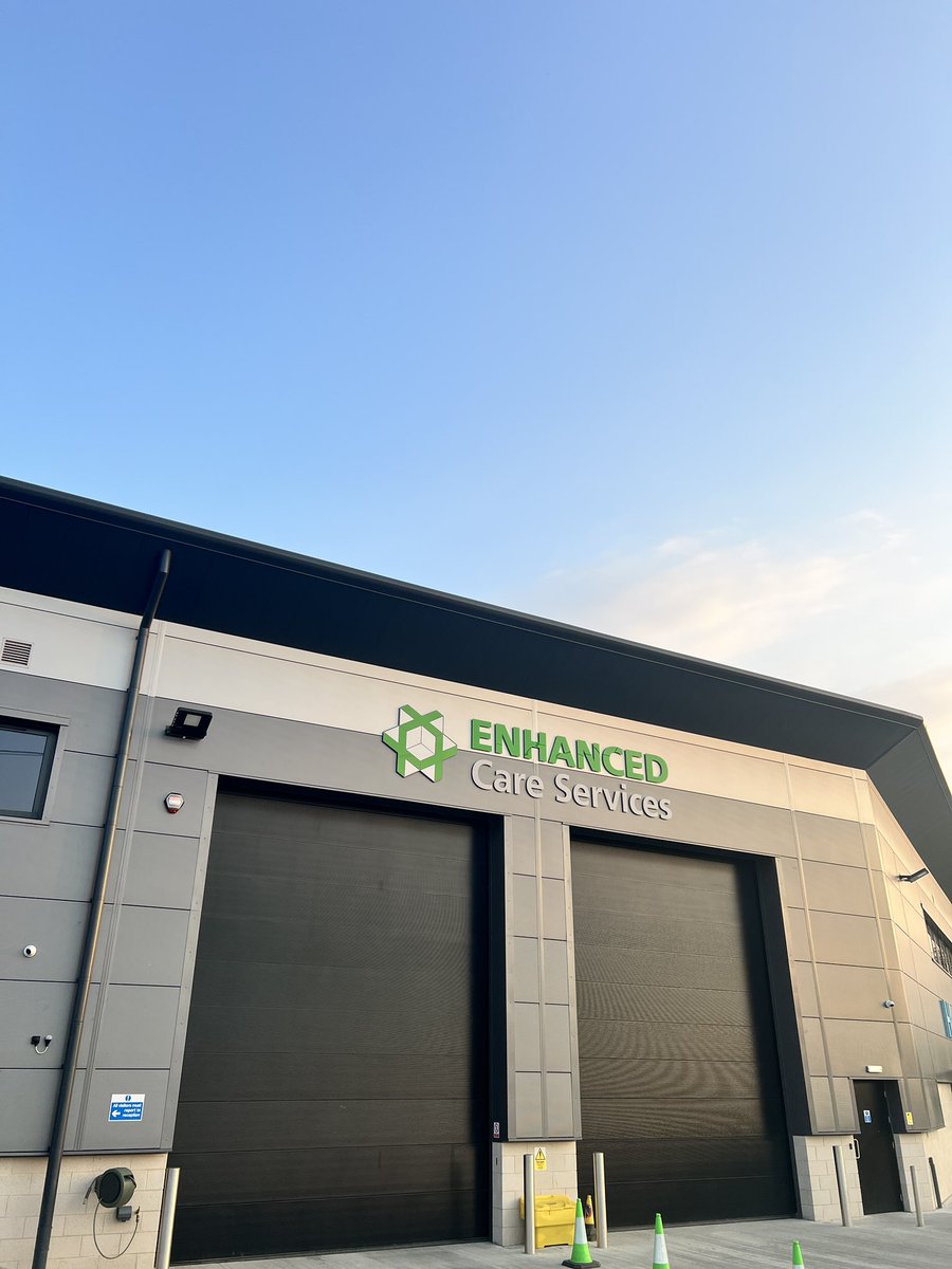 It’s a glorious evening at our HQ this evening! Summer is fast approaching ☀️ and it’s looking to be the busiest across all operational activity. 🙌 #TeamECS