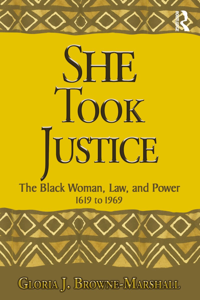 Check out #Routledge author @GBrowneMarshall on #NAACP at the @librarycongress in Washington, DC, today at 5 pm. loc.gov/item/event-412… See her book #SheTookJustice here: routledge.com/She-Took-Justi… And #Race, #Law & American Society here: routledge.com/Race-Law-and-A…
