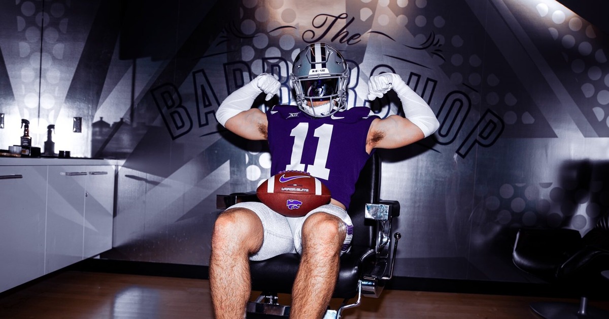 'If you want to be a part of the best culture in college football, come to K-State.' Linebacker Weston Polk discusses his decision to commit to Kansas State with @galloway__drew on3.com/teams/kansas-s…